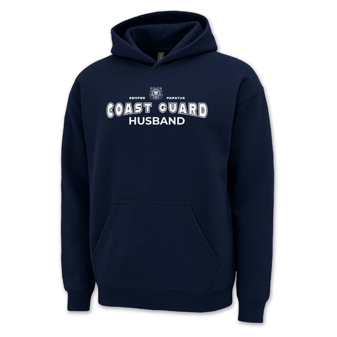 Coast Guard Husband Hood (Navy)