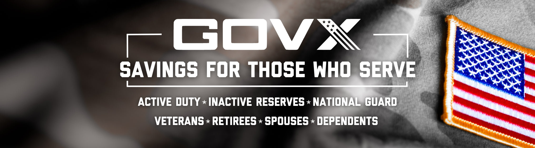 Military Discount - GOVX.com Image 1