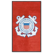 Load image into Gallery viewer, U.S. Coast Guard 3X5 Logo Mat - Portrait*