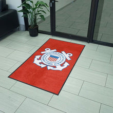 Load image into Gallery viewer, U.S. Coast Guard 3X5 Logo Mat - Portrait*