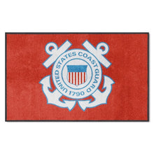 Load image into Gallery viewer, U.S. Coast Guard 4X6 Logo Mat - Landscape*