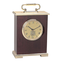 Load image into Gallery viewer, Coast Guard Seal Le Grande Carriage Clock (Gold)