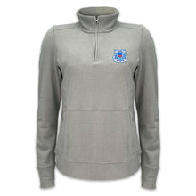 Load image into Gallery viewer, Coast Guard Ladies Crush 1/4 Zip Pullover (Grey)