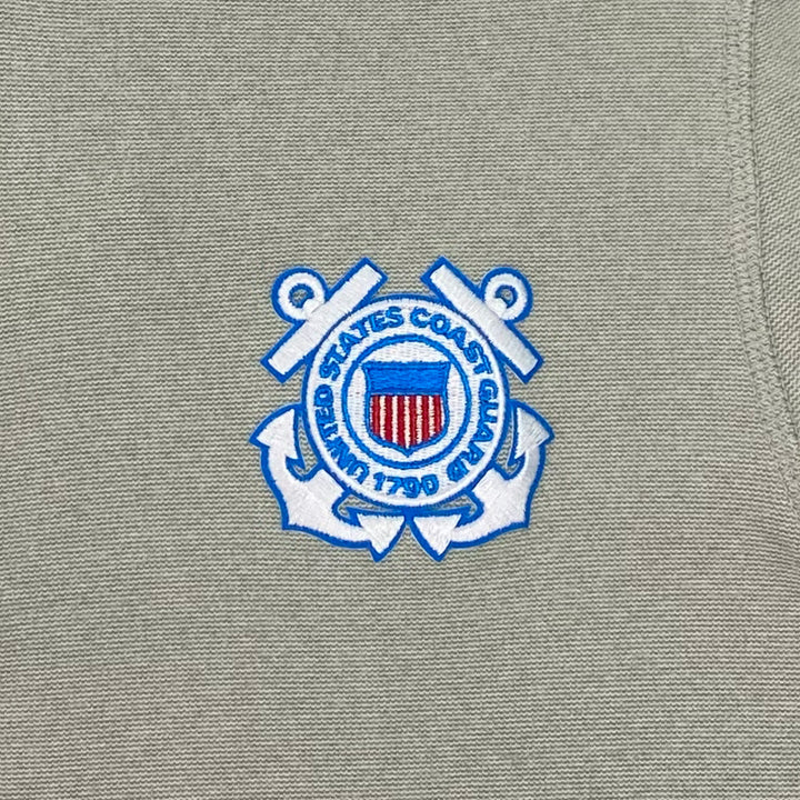 Coast Guard Subtle 1/4 Zip Pullover (Grey)