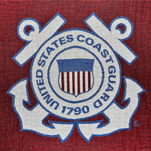 Load image into Gallery viewer, Coast Guard Knit Blanket (Navy)