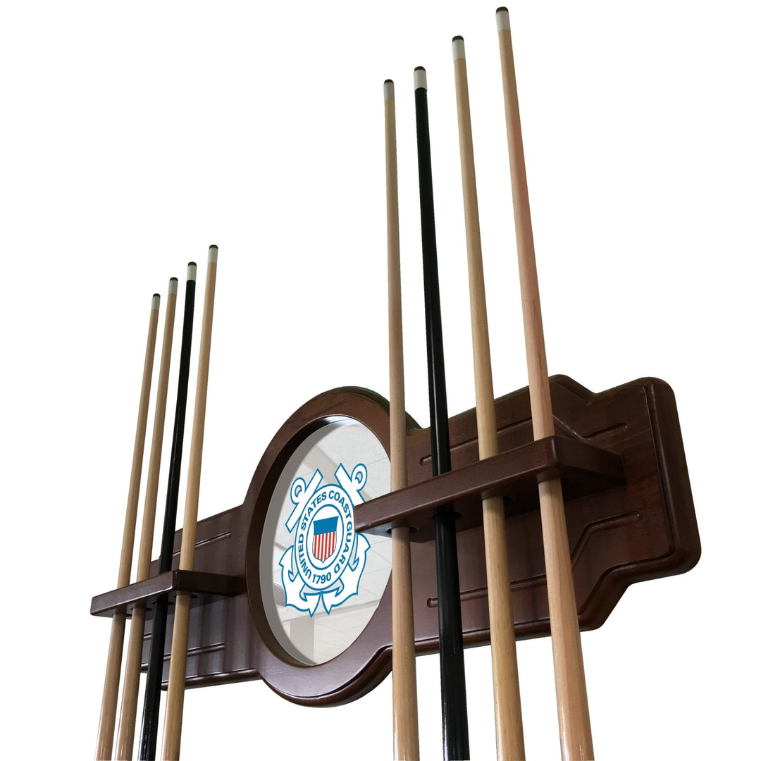 Coast Guard Racks Coast Guard Seal Solid Wood Cue Rack* – Coast Guard Gear