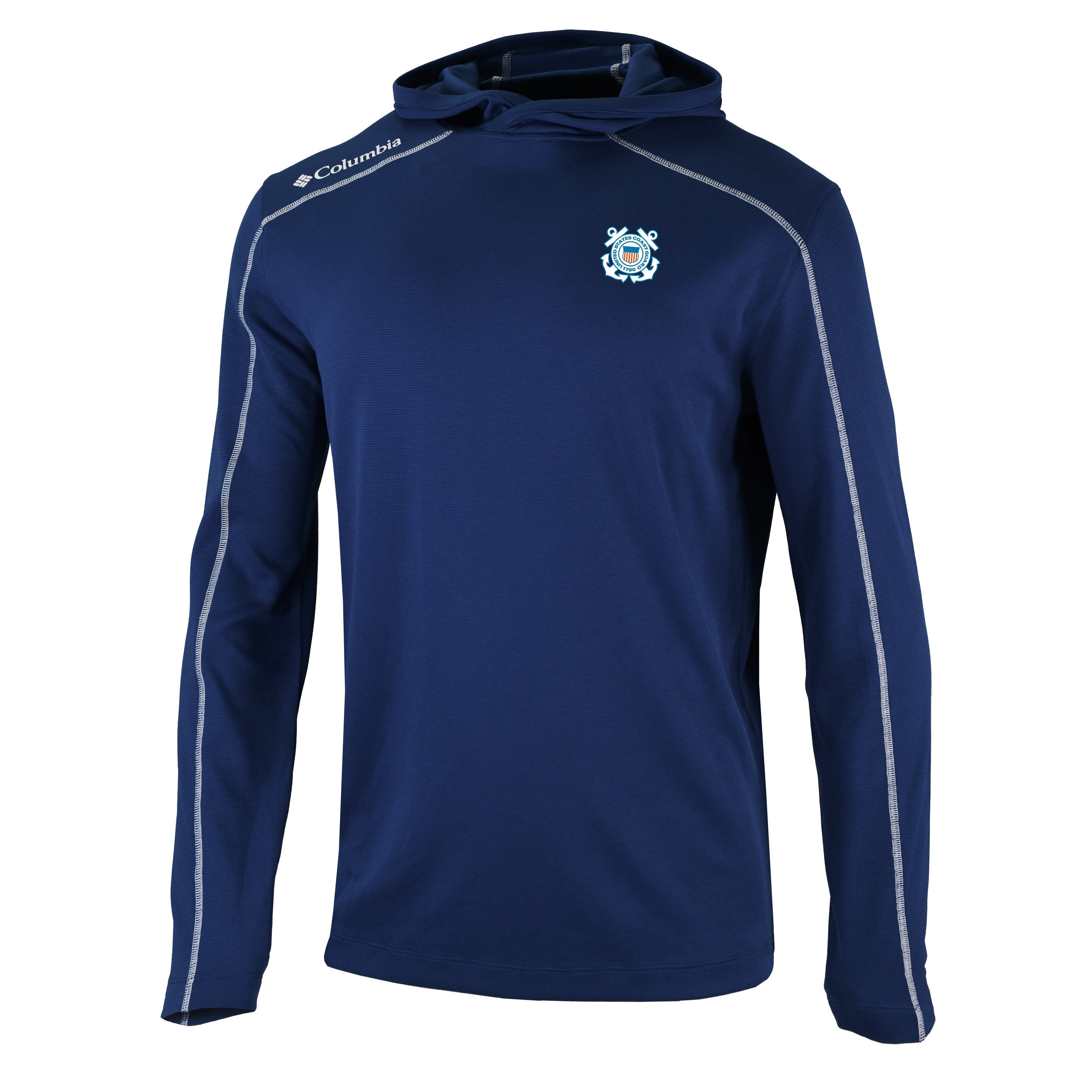 Coast Guard Seal Columbia Shotgun Hoodie (Navy)*