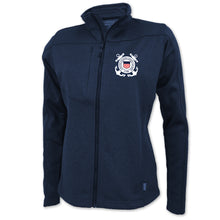 Load image into Gallery viewer, Coast Guard Seal Ladies Flash Performance Knit Jacket