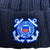 Coast Guard Seal Watchman Knit (Navy)