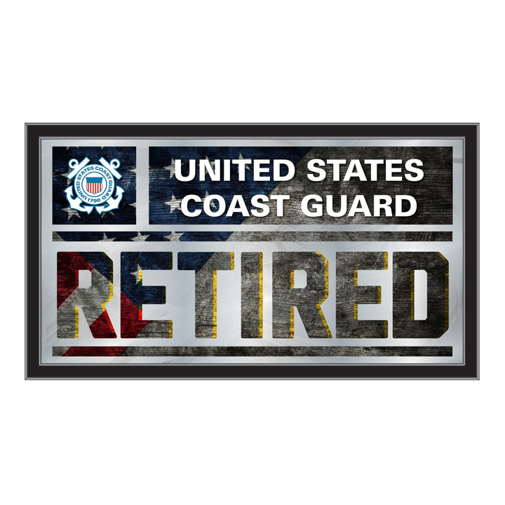 United States Coast Guard Retired Wall Mirror*