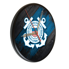 Load image into Gallery viewer, United States Coast Guard Solid Wood Clock*