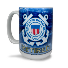 Load image into Gallery viewer, United States Coast Guard Retired Mug