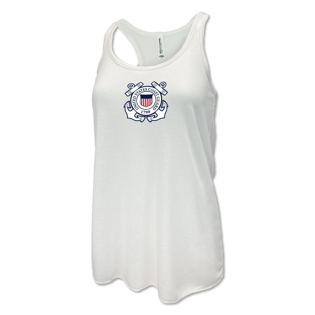 Coast Guard Ladies Seal Racerback