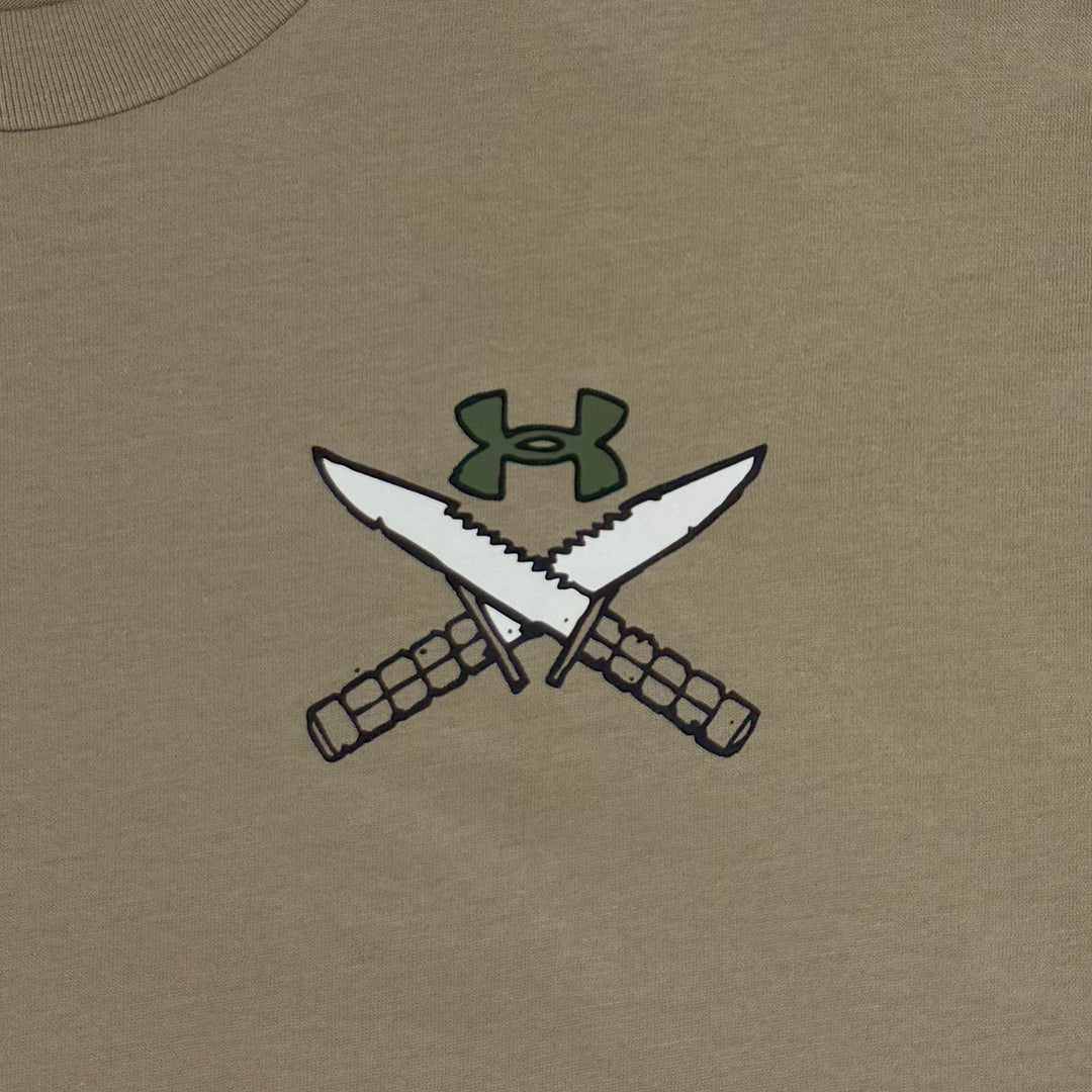 Under Armour Freedom Tac Division Long Sleeve T-Shirt (Tan)