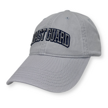 Load image into Gallery viewer, Coast Guard Arch Low Profile Hat (Silver)