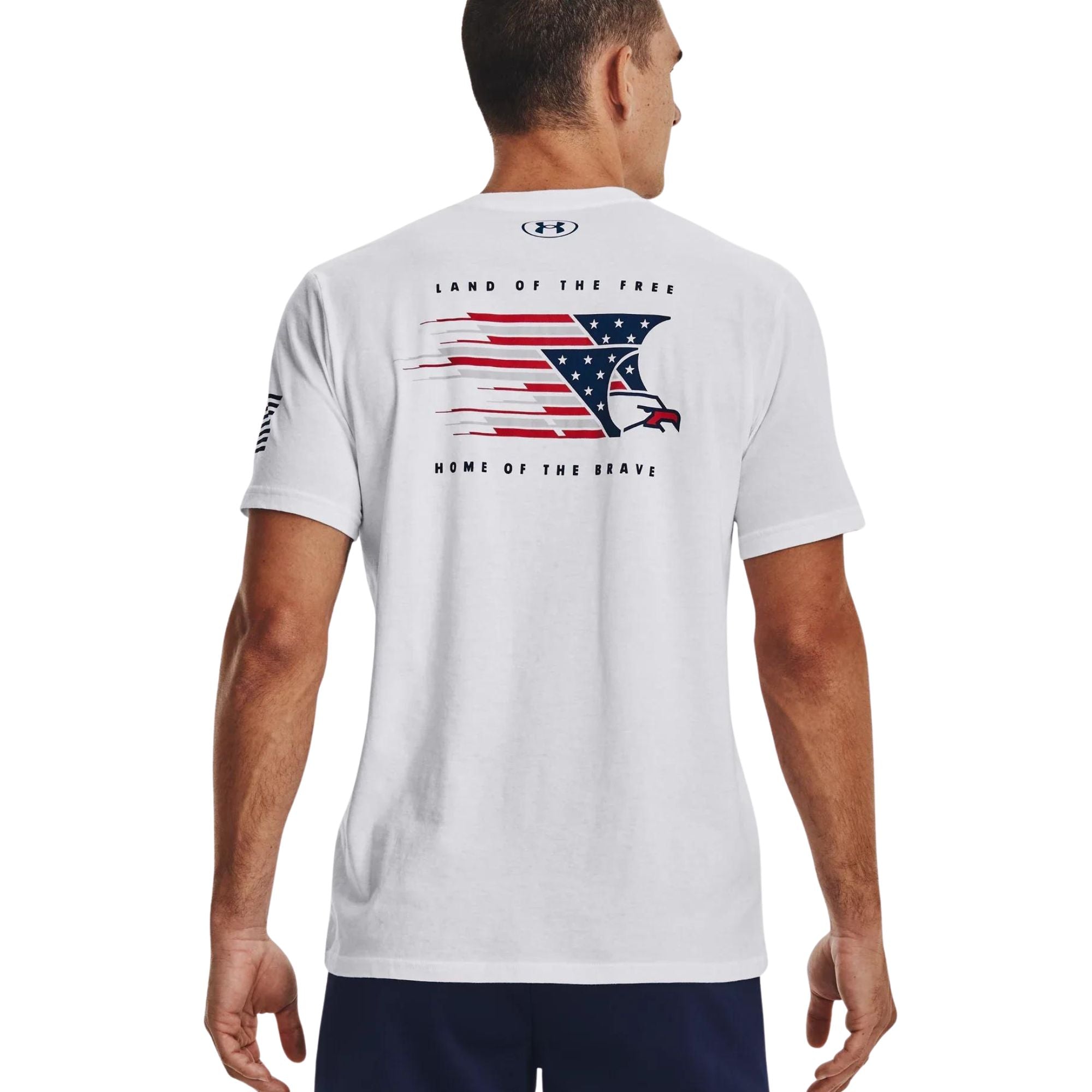 Under Armour Freedom USA Eagle T-Shirt (White)