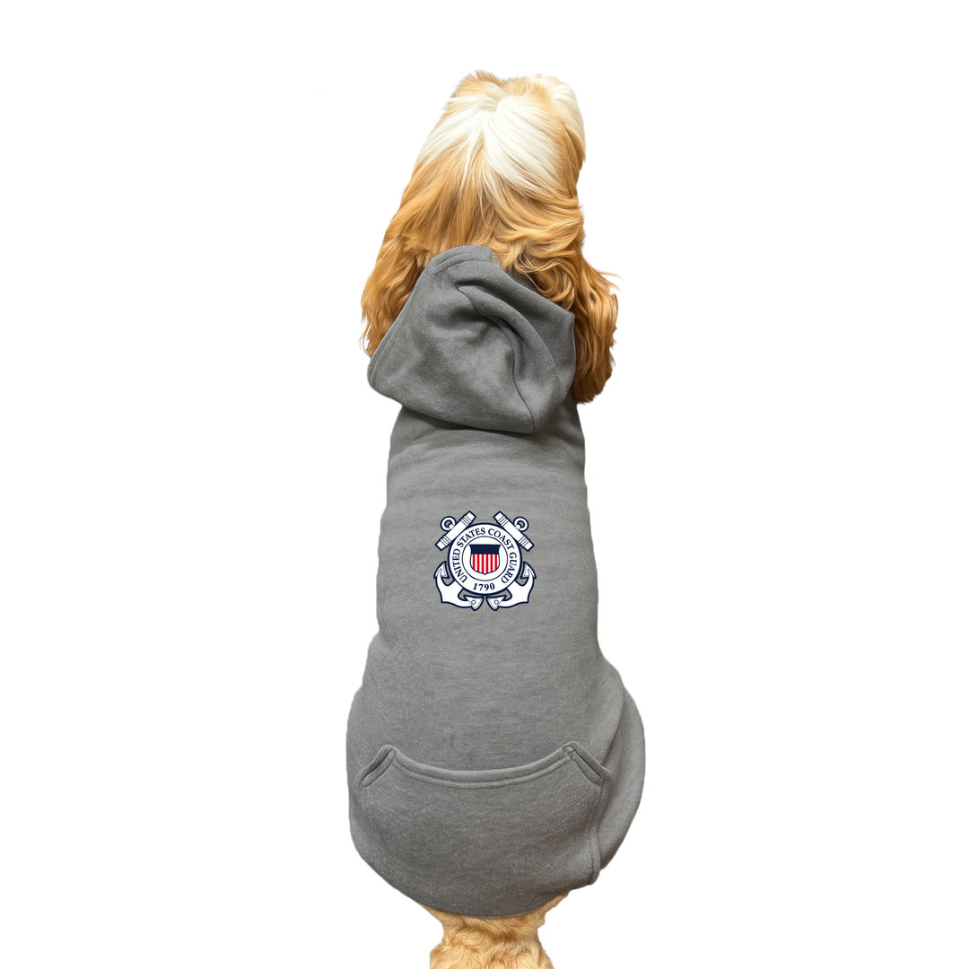 Coast Guard Seal Dog Hoodie