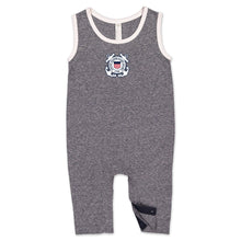 Load image into Gallery viewer, Coast Guard Seal Infant Tank Romper