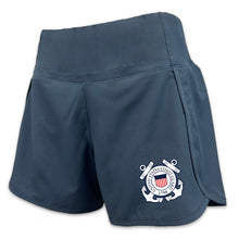 Load image into Gallery viewer, Coast Guard Ladies Stretch Woven Lined Short (Castlerock)