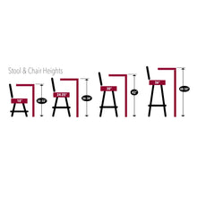 Load image into Gallery viewer, Coast Guard Seal Swivel Stool with Laser Engraved Back*