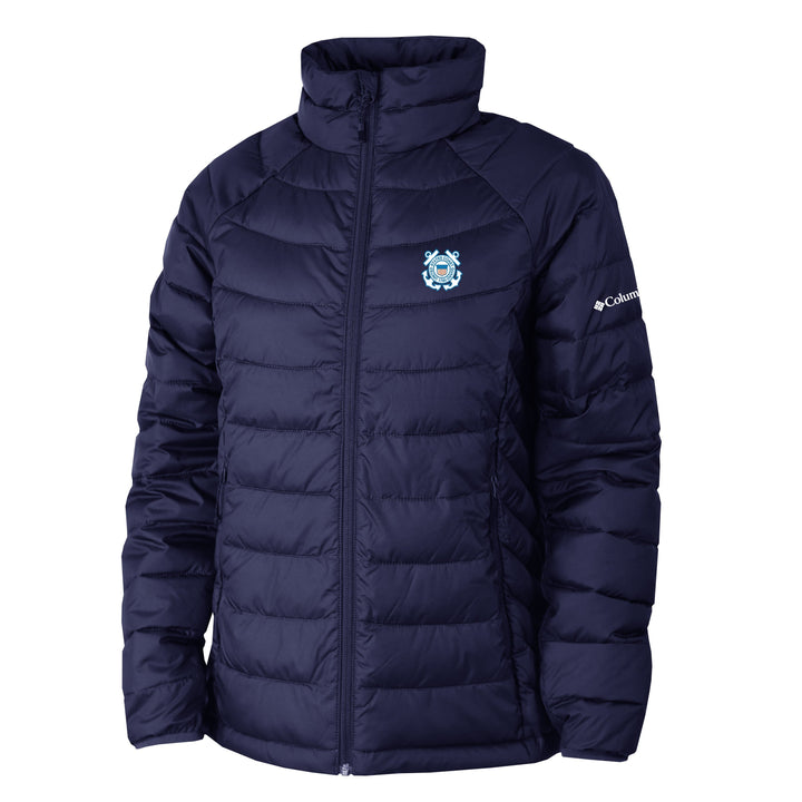 Coast Guard Seal Columbia Women's Powder Lite II Jacket (Navy)*