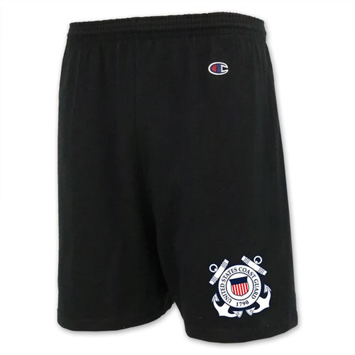 Pick Your Design Coast Guard Cotton Shorts (Black)