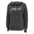 Pick Your Design Coast Guard Ladies Hooded Sweatshirt (Washed Black)