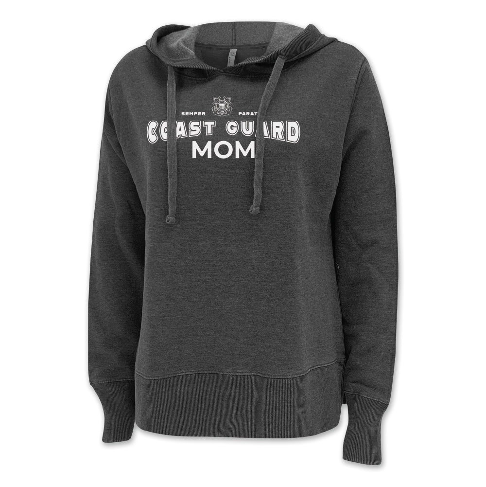 Coast Guard Mom Ladies Hood