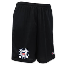 Load image into Gallery viewer, Pick Your Design Coast Guard Mesh Shorts (Black)