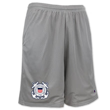 Load image into Gallery viewer, Pick Your Design Coast Guard Mesh Shorts (Grey)