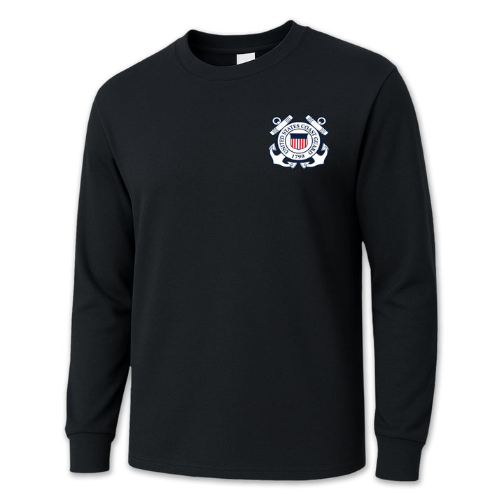 Coast Guard Seal Logo Long Sleeve T-Shirt