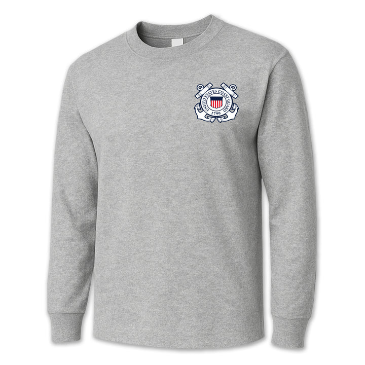 Coast Guard Seal Logo Long Sleeve T-Shirt