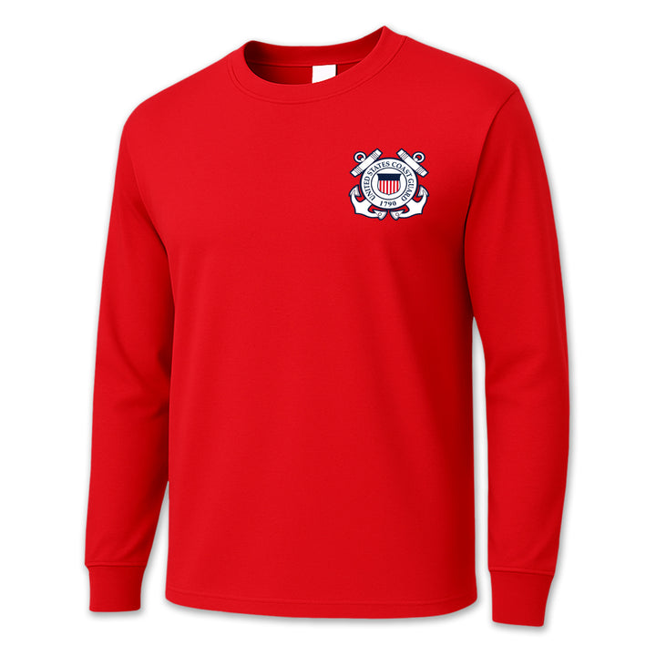 Coast Guard Seal Logo Long Sleeve T-Shirt
