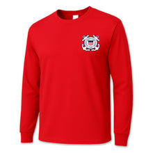 Load image into Gallery viewer, Coast Guard Seal Logo Long Sleeve T-Shirt