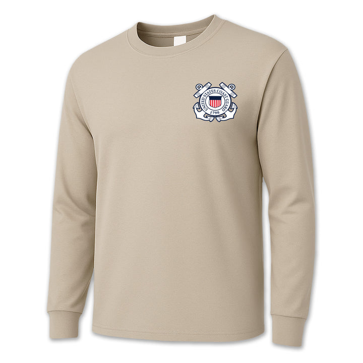 Coast Guard Seal Logo Long Sleeve T-Shirt