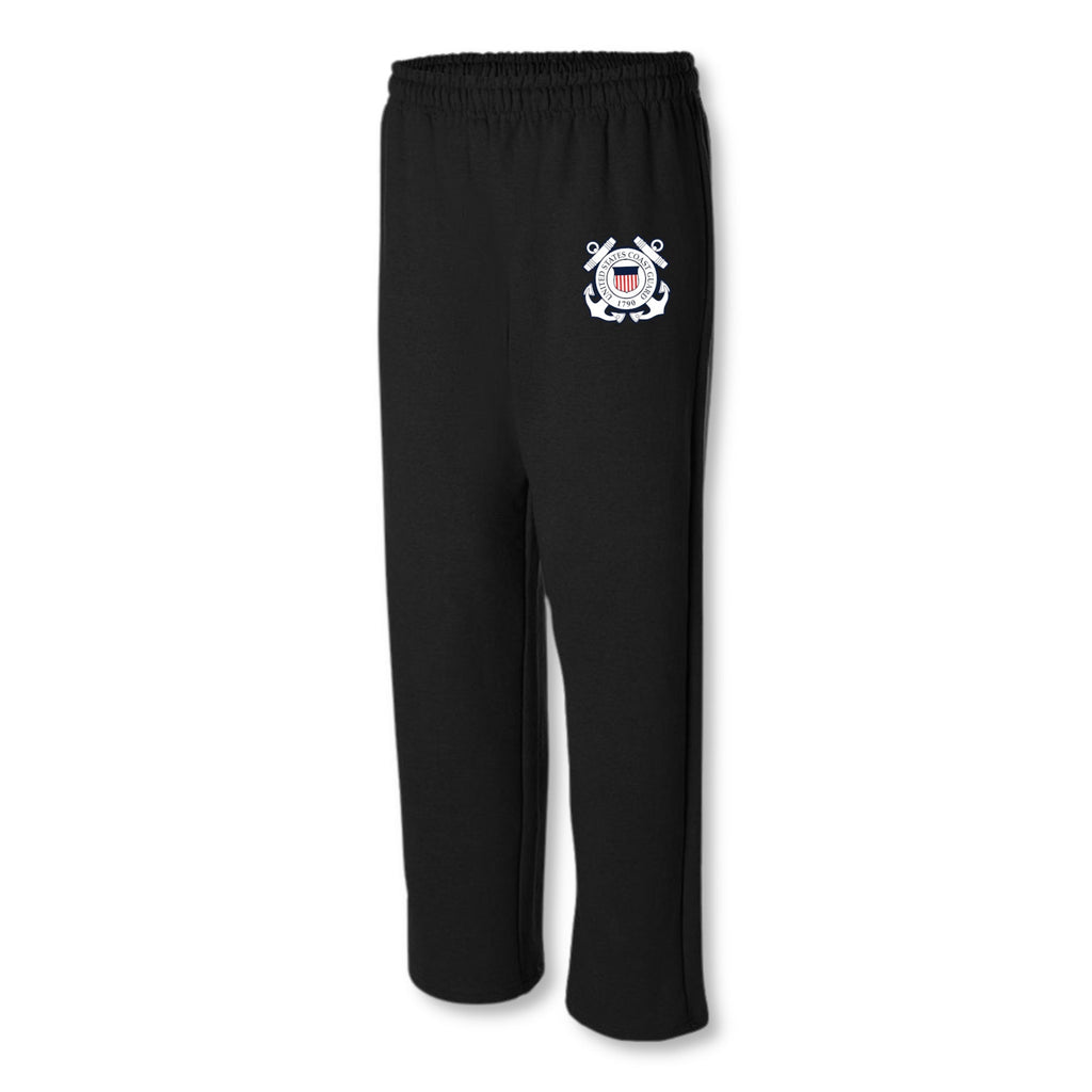 Pick Your Design Coast Guard Sweatpants (Black)
