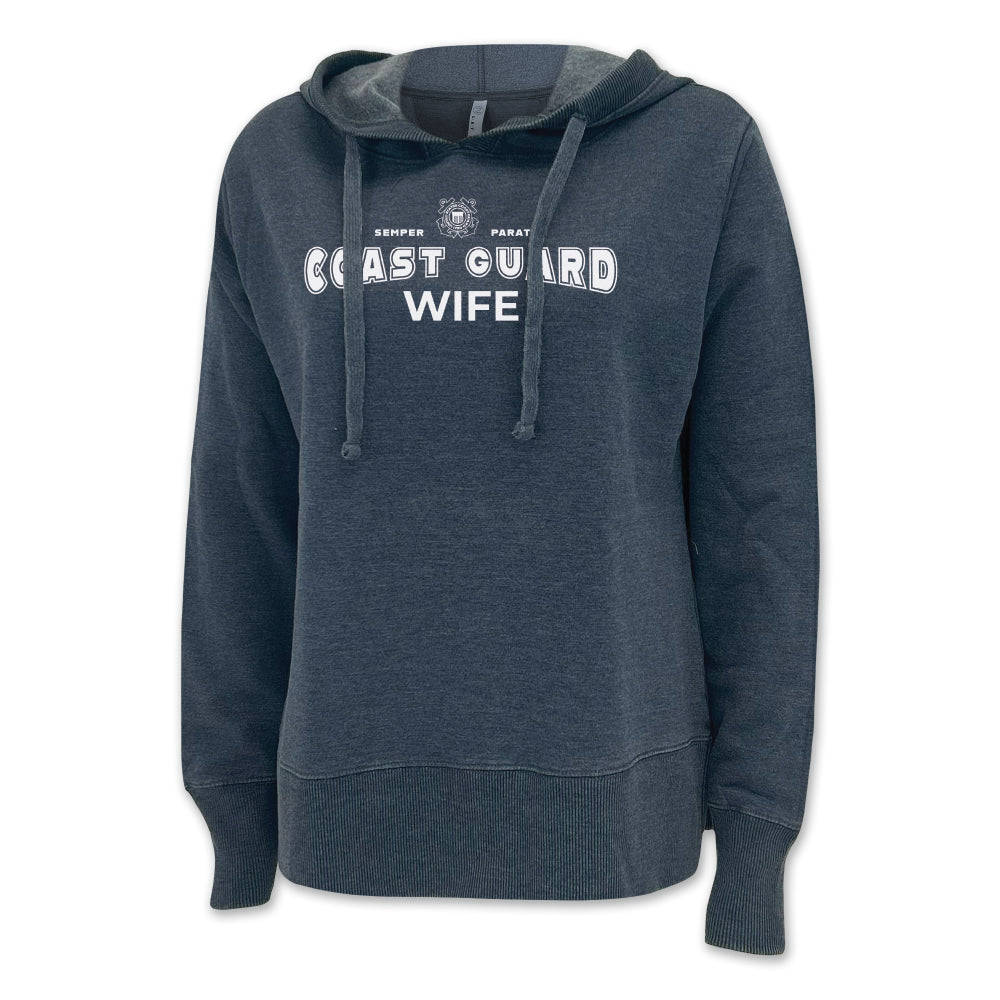 Coast Guard Wife Ladies Hood