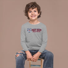 Load image into Gallery viewer, Coast Guard Youth Semper Paratus Chest Print Long Sleeve