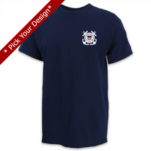 Load image into Gallery viewer, Pick Your Design Coast Guard T-Shirt