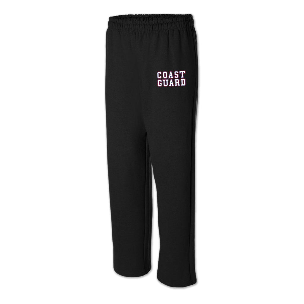 Pick Your Design Coast Guard Sweatpants (Black)
