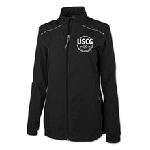 Load image into Gallery viewer, Coast Guard Ladies Veteran Pack-N-No Reflective Jacket