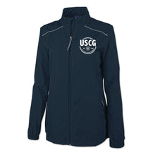 Load image into Gallery viewer, Coast Guard Ladies Veteran Pack-N-No Reflective Jacket