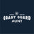 Coast Guard Aunt Ladies T-Shirt (Navy)
