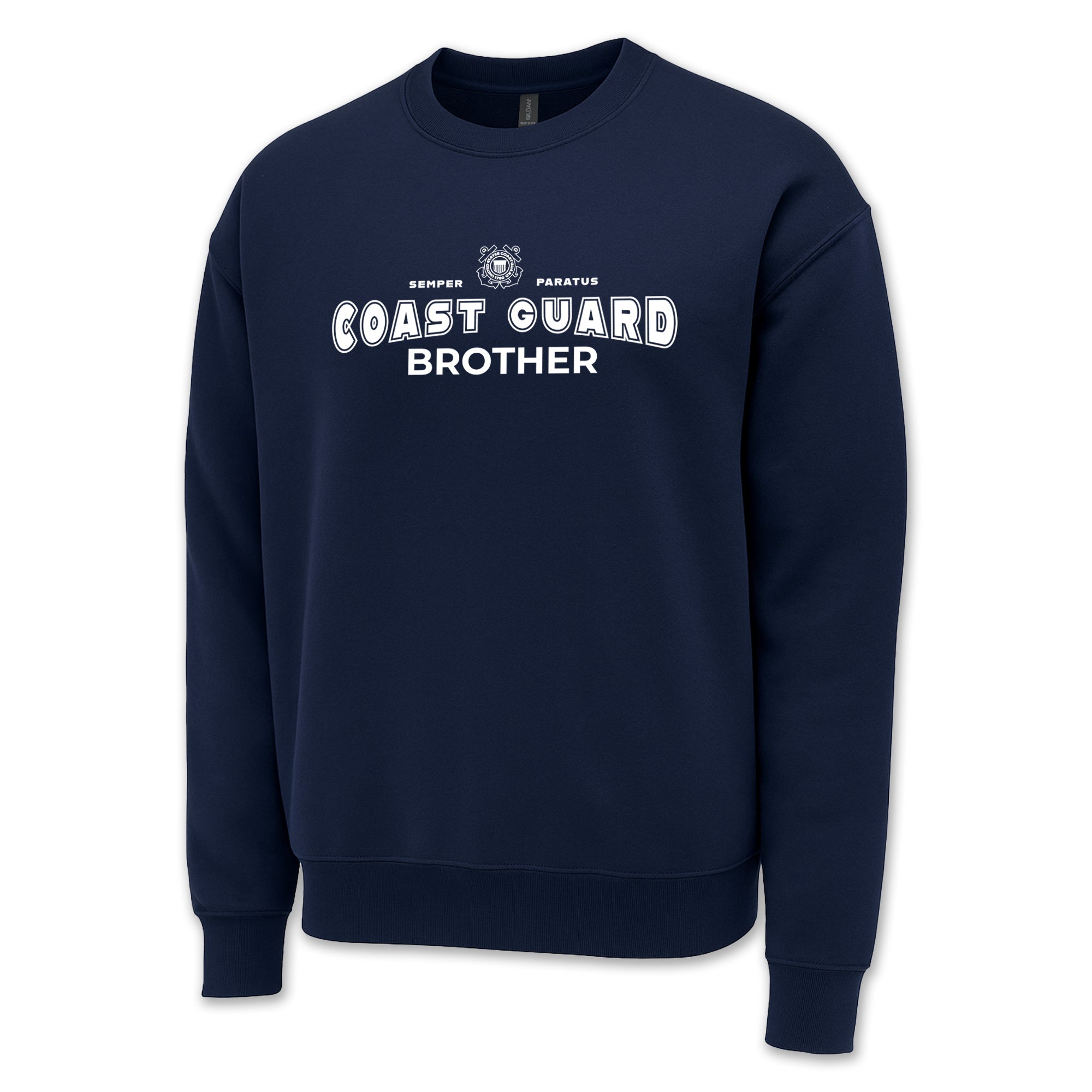 Coast Guard Brother Crewneck (Navy)