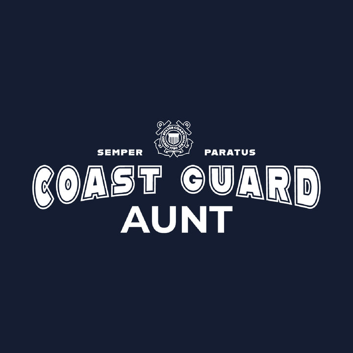 Coast Guard Aunt Crewneck (Navy)