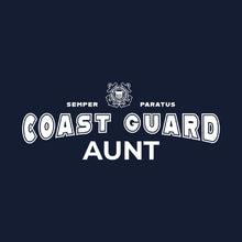 Load image into Gallery viewer, Coast Guard Aunt Crewneck (Navy)