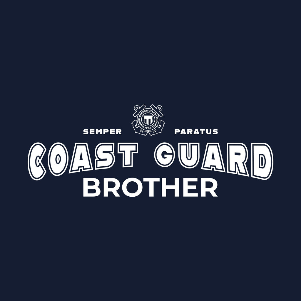 Coast Guard Brother Crewneck (Navy)