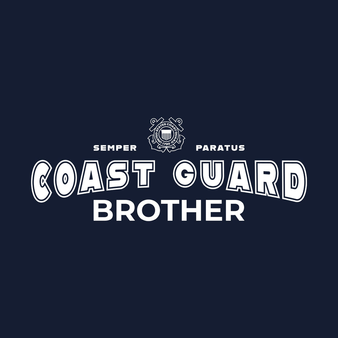 Coast Guard Brother Crewneck (Navy)