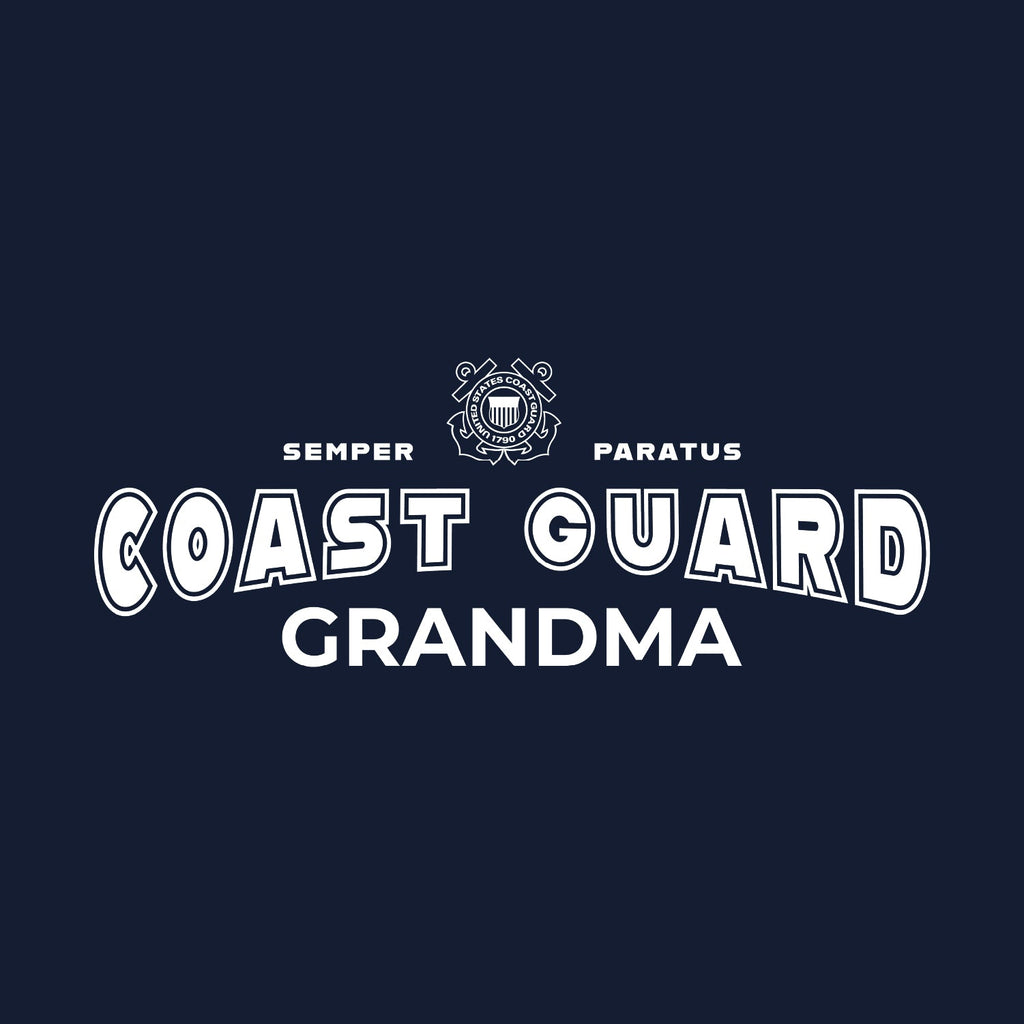 Coast Guard Grandma Crewneck (Navy)