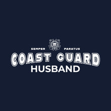 Load image into Gallery viewer, Coast Guard Husband Crewneck (Navy)